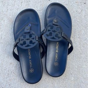 Tory Burch miller cloud sandals.